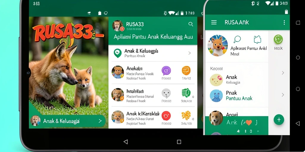Tampilan antarmuka RUSA33 yang sederhana dan mudah digunakan.