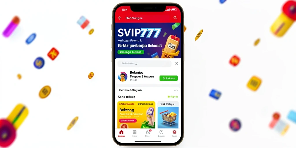Tampilan antarmuka SVIP777 yang sederhana dan menarik.